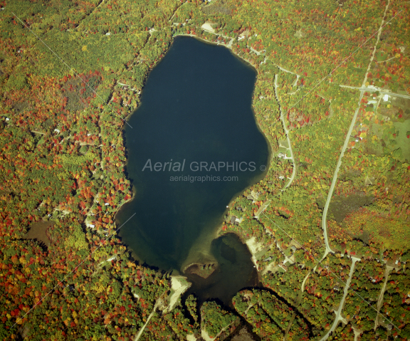Arnold Lake (Fall) in Clare County, Michigan